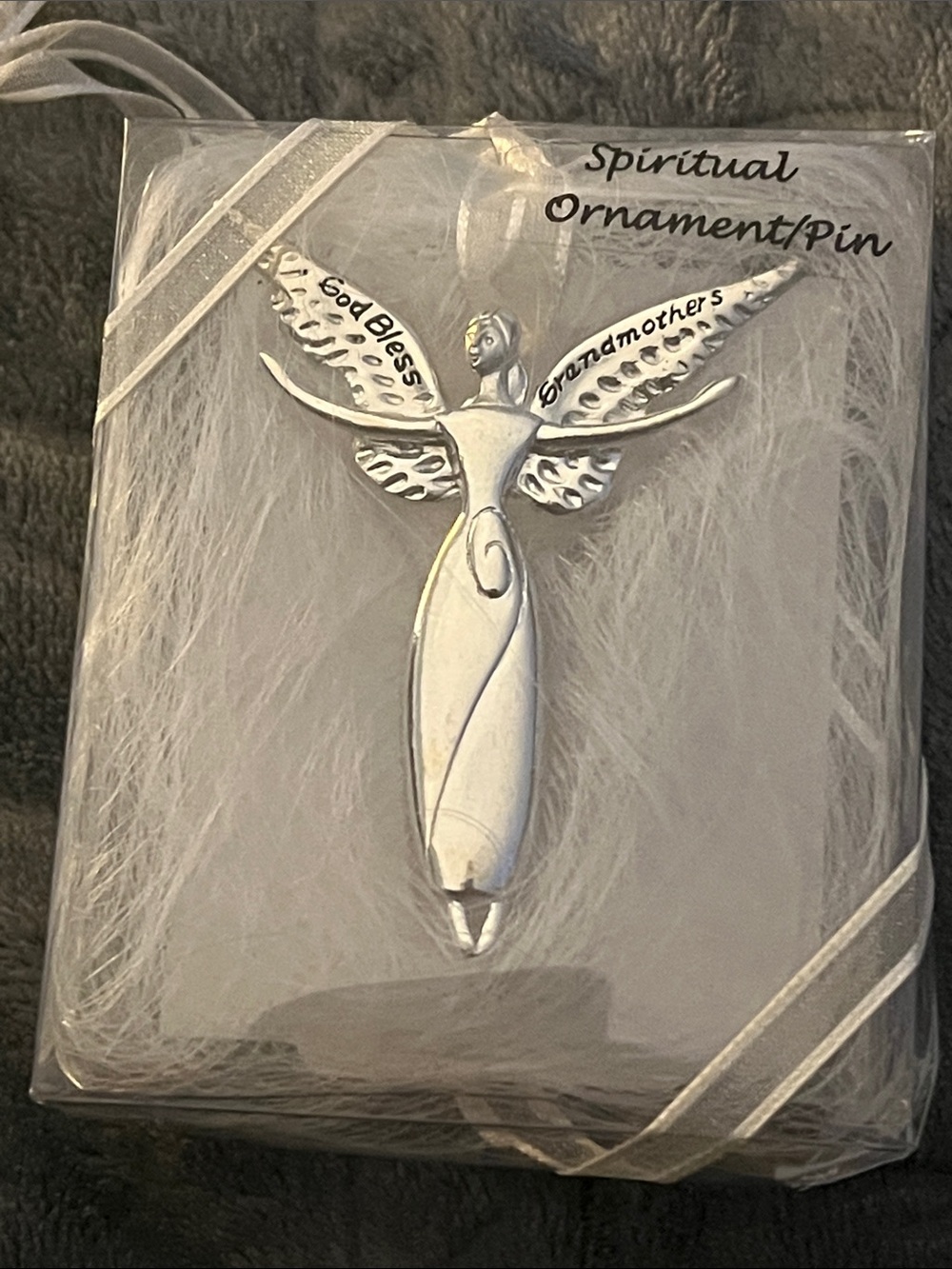 God Bless Grandmothers pin